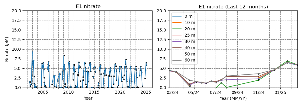 Surface Nitrate data